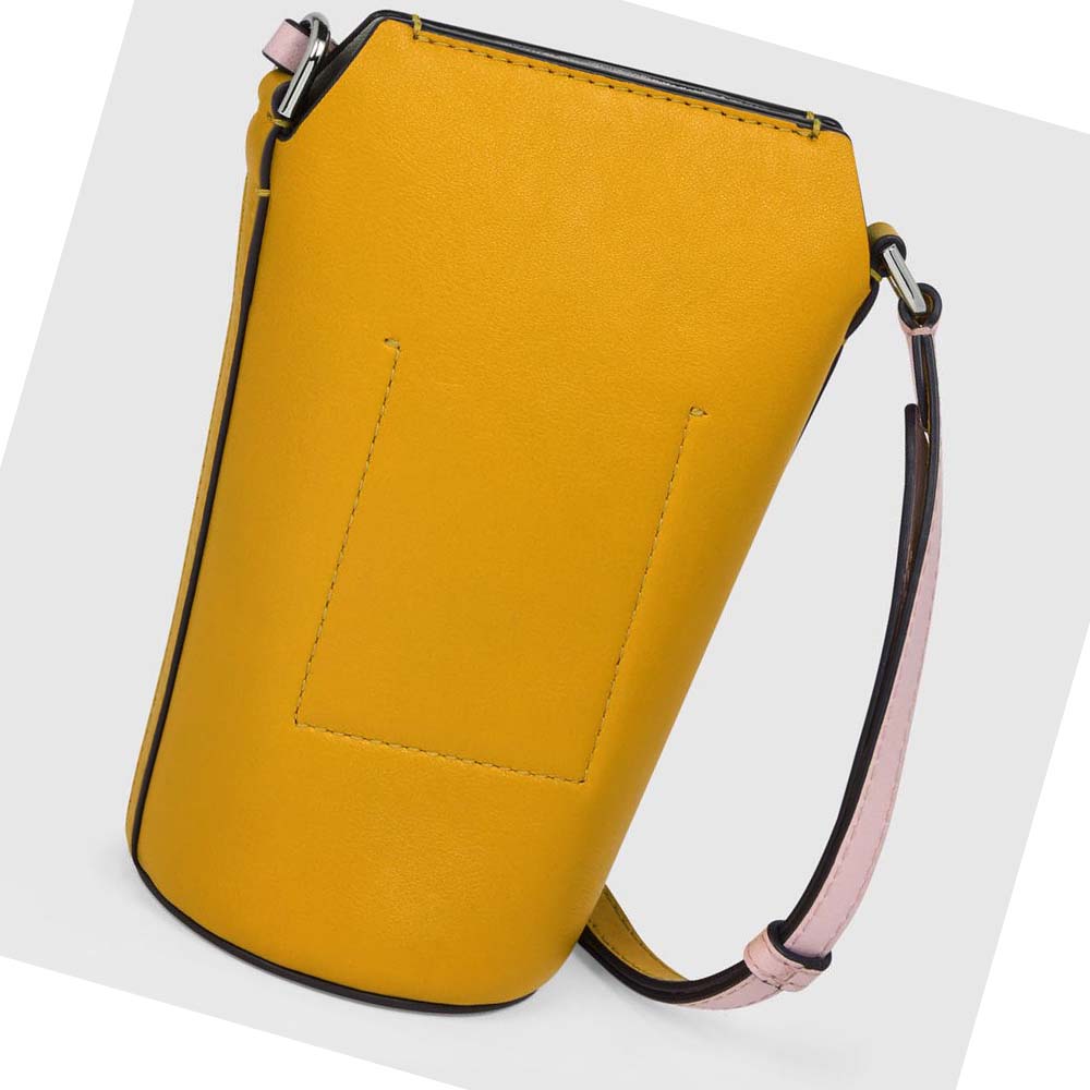 Women's Ecco HYBRID POT Bags Yellow | Canada 286DFM